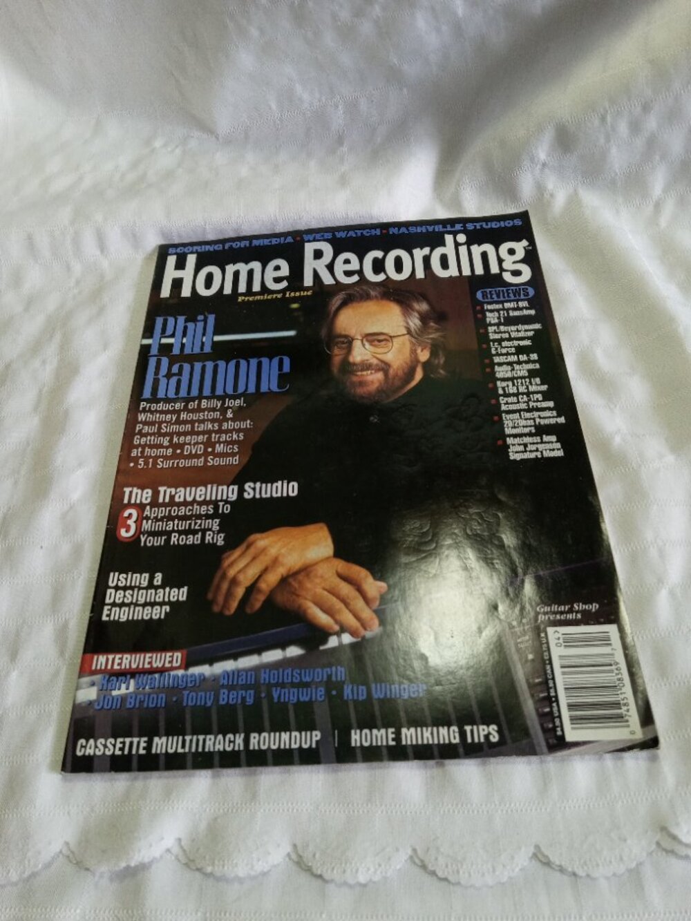 Home recording premiere issue magazine